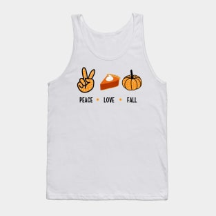 Peace Love Fall Tank Top